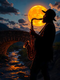 Moonlight Jazz by danika, computer-> a.i. gallery