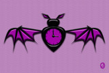 Bat Clock by Jhihmoac, illustrations->digital gallery
