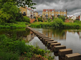 Morpeth Stepping Stones by biffobear, photography->landscape gallery