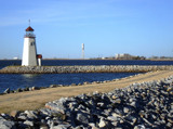 Lake Hefner Lighthouse by RenieRenee, Photography->Lighthouses gallery