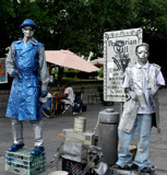 New Orleans Street Mimes by LakeMichigan, photography->people gallery