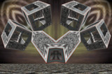 Cubic Horizon by Flmngseabass, abstract gallery