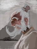 The Old Wise Man by bfrank, illustrations gallery