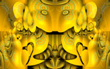 Yellowish Yearning by Flmngseabass, abstract gallery