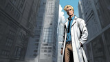 Super Laboratory Technician #5 by Tzorben, computer-> a.i. gallery