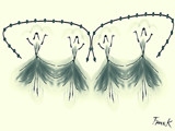 Butterfly Ballerinas by bfrank, illustrations gallery