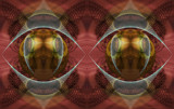 Alien Polka Dot Fever by Flmngseabass, abstract gallery