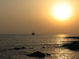 Sunset At Akti Beach by Novice, Photography->Landscape gallery