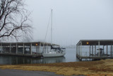 Foggy Day Lake Hefner Marina by RenieRenee, Photography->Boats gallery