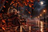 The Autumn of Her Years by mesmerized, computer-> a.i. gallery