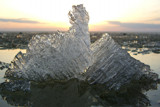 Sunset Through Ice - part 1 by GerryBeggs, Photography->Sunset/Rise gallery