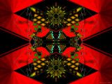 Vermillion Vector (For Joanie) by Flmngseabass, Abstract->Fractal gallery