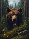 Grizzly by danika, computer-> a.i. gallery