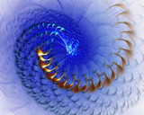 Blue On Blue by Frankief, Abstract->Fractal gallery