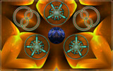 Captive In Orange by Flmngseabass, abstract->fractal gallery