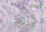Lavender Floats by Flmngseabass, abstract gallery
