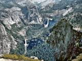 Nevada And Vernal Falls by Flmngseabass, photography->landscape gallery