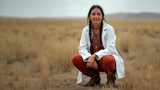 Lab Coats on the Prairie #1 by Tzorben, computer-> a.i. gallery