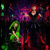 Maja and M3LL1 - AI by Jhihmoac, computer-> a.i. gallery