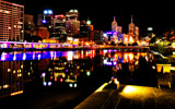 Melbourne Yarra Lights by Mythmaker, photography->city gallery