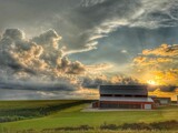 SKY AND BARN by Starglow, photography->landscape gallery
