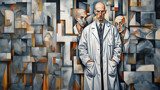 The Laboratory of Cubism #3 by Tzorben, computer-> a.i. gallery