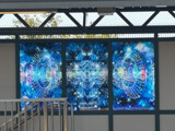 Angie's artwork in NY Subway by Vickid, photography->general gallery