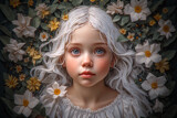 The Flower Child by casechaser, computer-> a.i. gallery