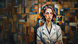 The Laboratory of Cubism #5 by Tzorben, computer-> a.i. gallery