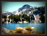 Mt. Millecent and Mary Lake by Flmngseabass, Photography->Mountains gallery