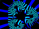 Blue Neon by galaxygirl1, Abstract->Fractal gallery