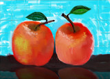 Apple Portrait by bfrank, illustrations gallery