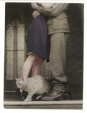 Stepping out of time Soldier's goodbye &amp; Bobbie the cat by rvdb, photography->manipulation gallery