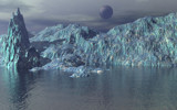 Iced Blue by HauntingMorgana, Computer->Landscape gallery