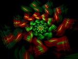 Christmas Bow#11 by vangoughs, Abstract->Fractal gallery