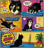 Cat Comics by tigger3, computer-> a.i. gallery