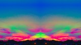 Electric Sunset Mirrored by galaxygirl1, photography->manipulation gallery