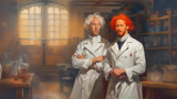 Laboratory Brothers #2 by Tzorben, computer-> a.i. gallery