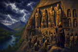 King Sennacherib by casechaser, computer-> a.i. gallery