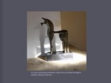Sunshine on small sculpture by Vickid, photography->general gallery