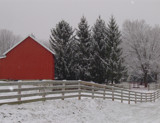 Little Red Barn by Starglow, Photography->Landscape gallery