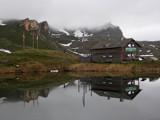 House, Fog &amp; a Reflection by Blumie, Photography->Landscape gallery