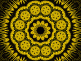 Sunflower Fantasy by LynEve, abstract->fractal gallery