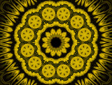 Sunflower Fantasy by LynEve, abstract->fractal gallery