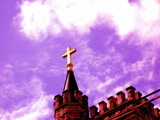 Purple Cross by Beatles_fan527, Photography->Places of worship gallery