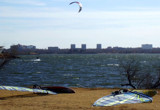 Lake Hefner Wind Skiing by RenieRenee, Photography->Action or Motion gallery