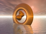 Golden glow by Donna68, Computer->3D gallery